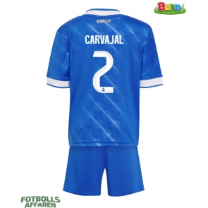 Real Madrid Daniel Carvajal #2 Tredjeställ Barn 2025-26 Kortärmad (+ Korta byxor)